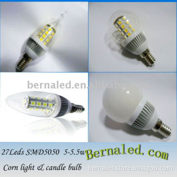 5-5.5w led corn lamp